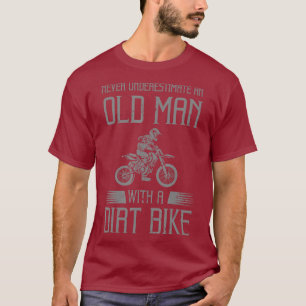 Funny Dirt Bike Geschenk für Motocross Lover Vater T-Shirt