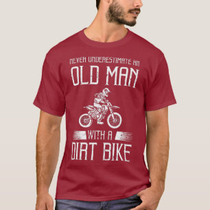 Funny Dirt Bike Geschenk für Motocross Lover Vater T-Shirt