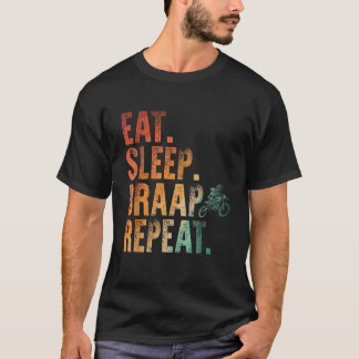 Funny Dirt Bike Kunst für Männer Frauen Wandern T-Shirt
