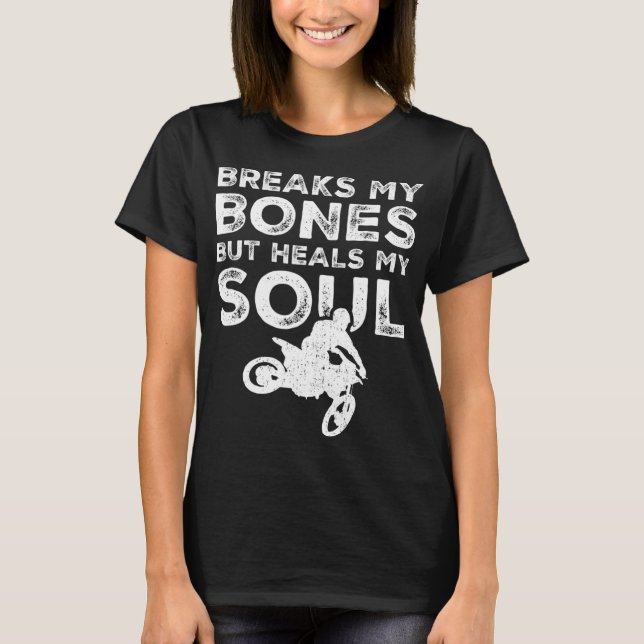 Funny Dirt Bike Rider - MX Motocross Dirt Bike T-Shirt (Vorderseite)