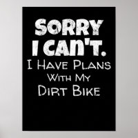 Funny Dirt Bike Zitat Motocross Racing Motorrad