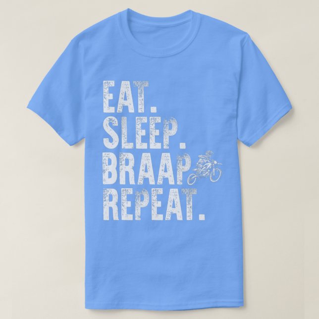 Funny Dirtbike Kunst für Männer Jungen Kinder Moto T-Shirt (Design vorne)