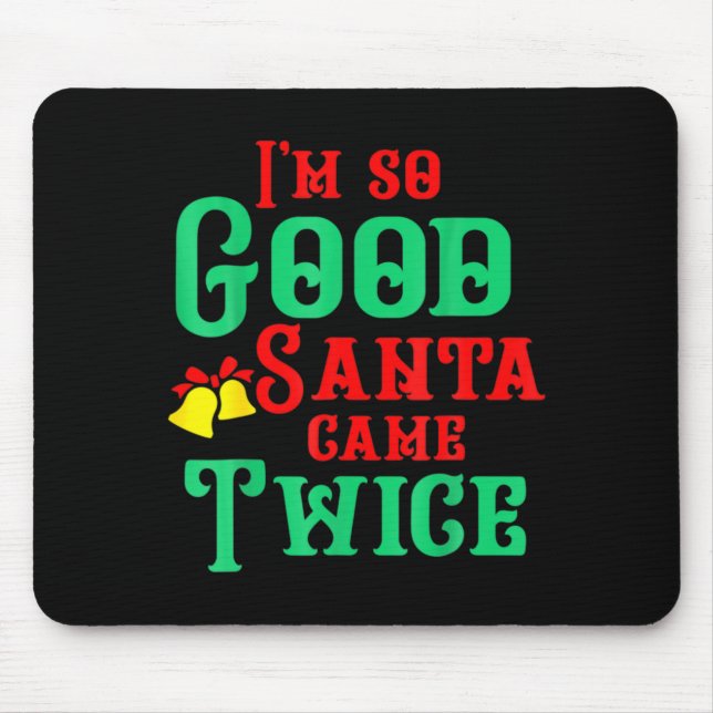 Funny Dirty Naughty Inappropriate Christmas  Mousepad (Vorne)