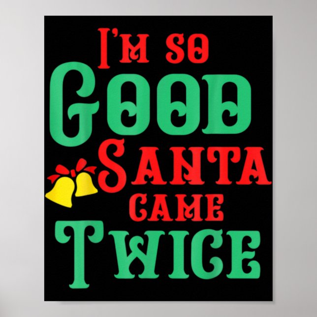 Funny Dirty Naughty Inappropriate Christmas T Shir Poster (Vorne)