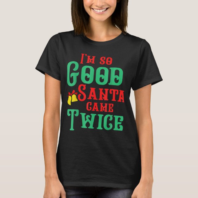 Funny Dirty Naughty Inappropriate Christmas T Shir T-Shirt (Vorderseite)