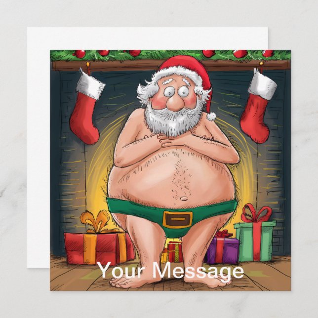 Funny Dirty Santa Christmas Collection (Vorne/Hinten)