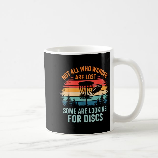 Funny Disc Golf Art For Men Women Disc Golfer Play Kaffeetasse (Rechts)
