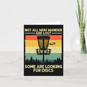 Funny Disc Golf Art für Männer Frauen Kinder Disc  Karte
