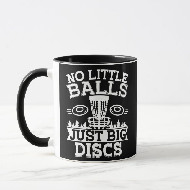 Funny Disc Golfer Disc Golfing Pun Disc Golf Tasse (Links)