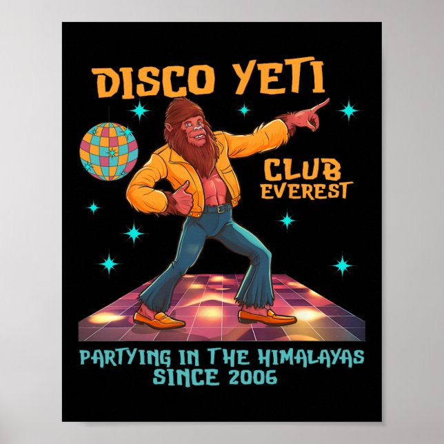 Funny Disco Il Museo in erba Poster (Vorne)