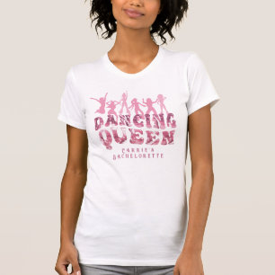 Funny Disco Junggeselinnen-Abschied Retro Dancing  T-Shirt