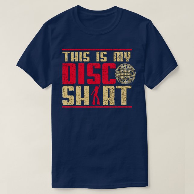 Funny Disco T-Shirt (Design vorne)