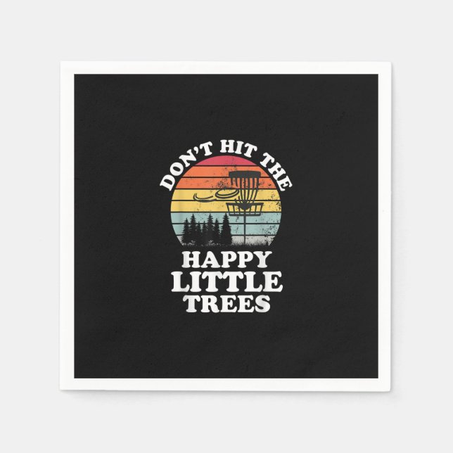 Funny Disk Golf Frisbee Golfing Player Sport Männe Serviette (Vorderseite)