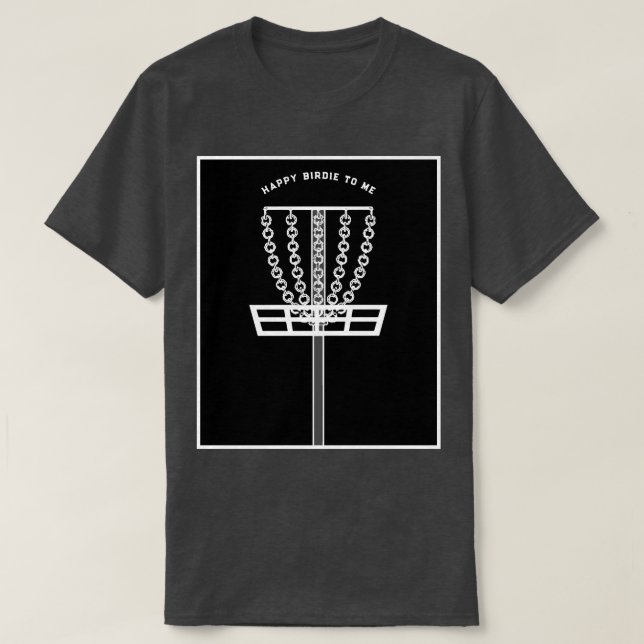 Funny Disk Golf Geburtstag T-Shirt (Design vorne)
