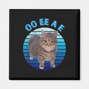 Funny Distressed Oiia Katzenkatze Oi Uiiaa Magnet