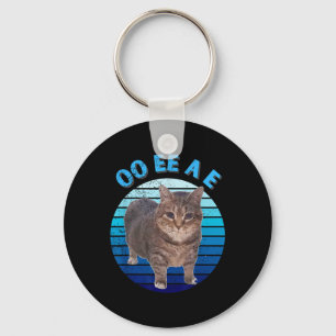 Funny Distressed Oiia Katzenkatze Oi Uiiaa Schlüsselanhänger