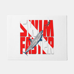 Funny Diving Swim schneller Fußmatte