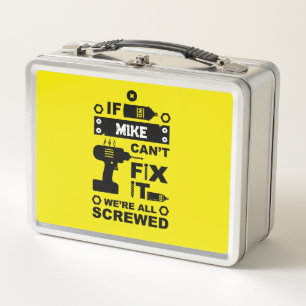 Funny DIY reparieren Metall Brotdose