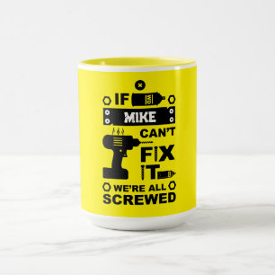 Funny DIY reparieren Tasse
