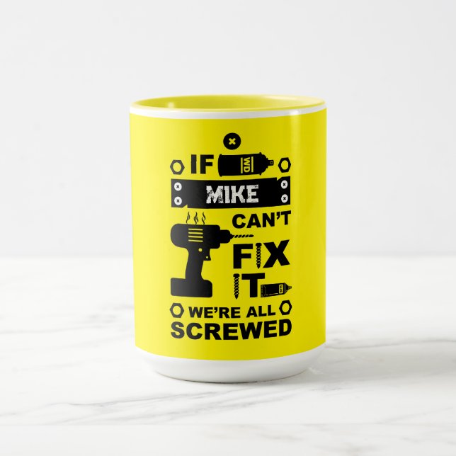 Funny DIY reparieren Tasse (Zentrum)