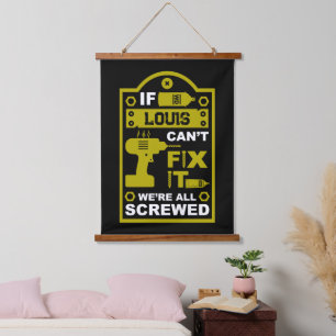 Funny DIY reparieren Wandteppich Mit Holzrahmen