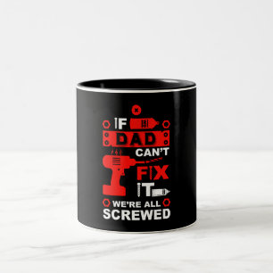 Funny DIY reparieren Zweifarbige Tasse