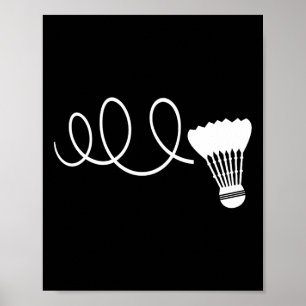 Funny Dminton Player T Shirts Shuttle Shuttle T-Sh Poster