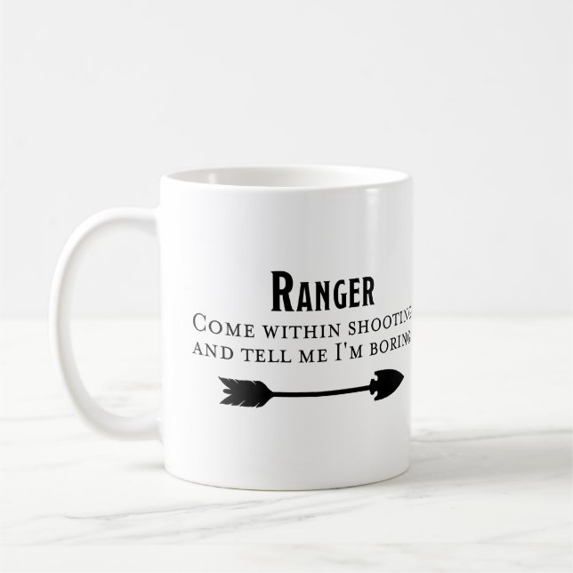 Funny DND Ranger Tasse (Links)