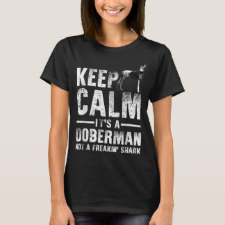 Funny Doberman Kunst für Männer Frauen Kinder Dobe T-Shirt