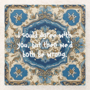 Funny doch Elegante Weihnachtsgeschenke für Typ Fr Glasuntersetzer