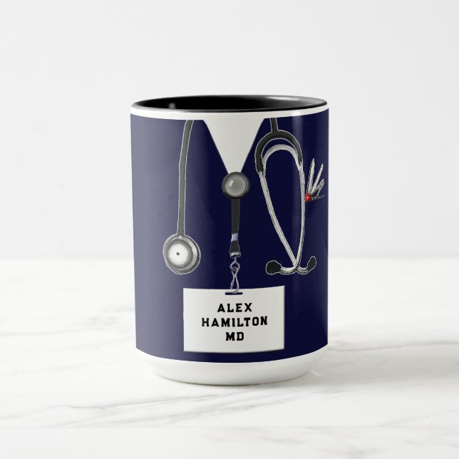Funny Doctor Collectible Tasse (Zentrum)