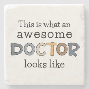 Funny Doctor Gifts   Phantastischer Arzt Steinuntersetzer