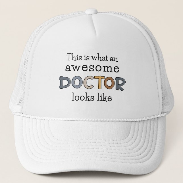 Funny Doctor Gifts | Phantastischer Arzt Truckerkappe (Vorderseite)