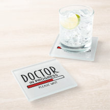 Funny Doctor in Progress Med School Student