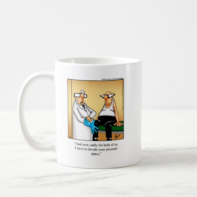 Funny Doctor - Medical Spaß Coffee Tasse (Links)