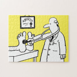 Funny Doctor mit Stethoscope Puzzle