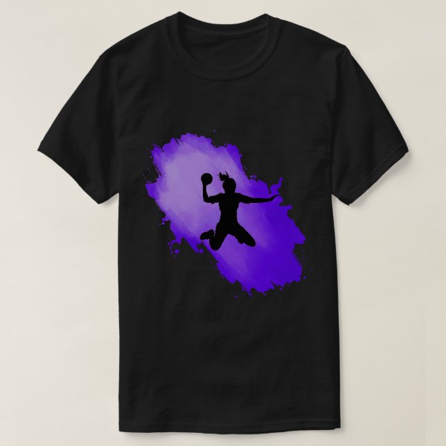 Funny Dodgeball Sport T-Shirt (Design vorne)