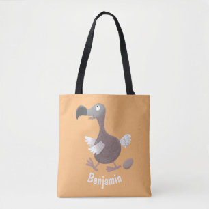 Funny dodo Vogel Cartoon Illustration