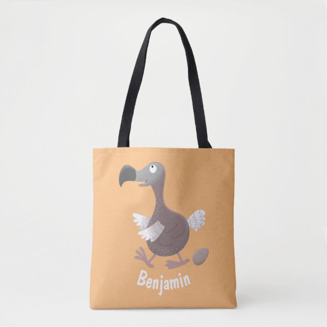 Funny dodo Vogel Cartoon Illustration (Vorderseite)