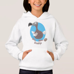 Funny dodo Vogel Cartoon Illustration Hoodie