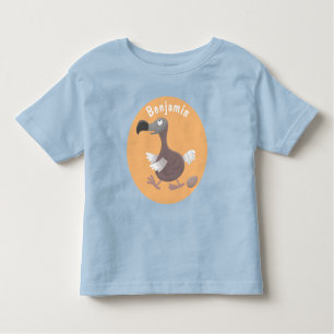 Funny dodo Vogel Cartoon Illustration Kleinkind T-shirt