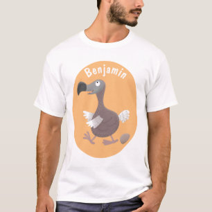 Funny dodo Vogel Cartoon Illustration T-Shirt