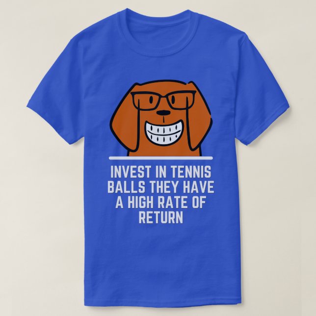 Funny Dog Accountant Financial Advisor Finance Tee (Design vorne)