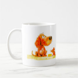 Funny Dog and Mouse Kaffeetasse