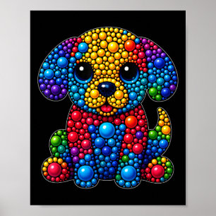 Funny Dog Animal Lovers Polka Dots Happy Dot Day G Poster
