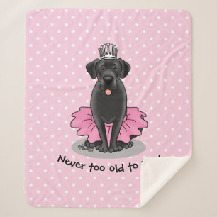 Funny Dog Ballett Princess Black Lab Retriever Sherpadecke