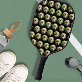 Funny Dog Foto oder jedes Foto Personalisierte Bil Pickleball Schläger