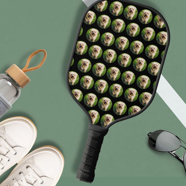 Funny Dog Foto oder jedes Foto Personalisierte Bil Pickleball Schläger (Von Creator hochgeladen)