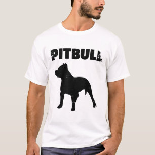 Funny Dog Geschenk Pitbull Geschenk für Hund Lover T-Shirt
