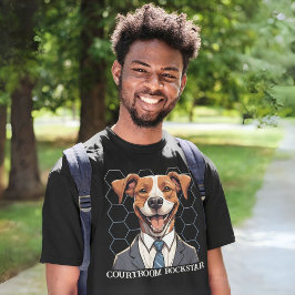 Funny Dog Geschenke für Anwaltskanzlei T-Shirt